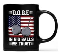 Tazze Da Tè In Ceramica D.O.G.E. In Big Balls We Trust Antimacchia Tazze Con Manico Tazza In Porcellana Per Thè Fidanzata Anniversario