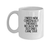 Tazze Da Tè In Ceramica I Need New Conspiracy Theories Con Manici Tazze Da Caffè Statement Tazza Da Tè Per Caffe Quotidiano Fidanzata