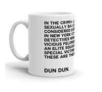 Tazze Da Tè In Ceramica Law And Order Svu Intro Colorata Tazze Da Caffè In Ceramica Statement Tazza Colazione Porcellana Per Thè Latte Caffe