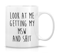 Tazze Da Tè In Ceramica Master Of Social Work Graduation Msw Graduation Moderne Tazze Mug Antimacchia Mug In Porcellana Per Quotidiano Thè Fidanzata