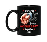 Tazze Da Tè Our First Mother'S Day Together Tazzine Da Caffè,Divertenti,Multicolore,Tazza Da Caffe Per Festa Ufficio Nonna 330Ml