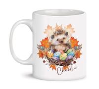 Tazze Da Tè Personalizzabile Tazza In Ceramica A Hedgehog With Crystals Moderne Tazzine Da Caffè Per Uomo Papà Caffè E Tè 330Ml