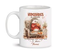 Tazze Da Tè Stampata Tazza Da Caffe A Review Hedgehog Con Manico Tazzine Da Caffè Per Compleanno Festa Caffè E Tè 330Ml