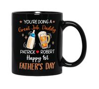 Tazze Da Tè You'Re Doing A Great Job Daddy Ceramica Mugs,Multicolore,Particolari,Tazza Da Caffe Per Festa Della Mamma Nonna Ufficio 330Ml