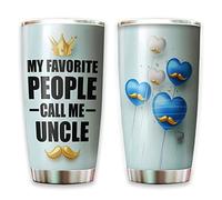 Tazze Da Viaggio Portatile Travel Tumbler Riutilizzabile Mug Termica Per Auto Anniversario 590 Ml Le Persone Che Preferisco Mi Chiamano Zio - Divertenti Regali Di Compleanno Per Il Miglior Zio