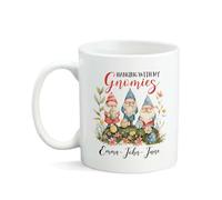 Tazze Di Caffè Multicolore Tazza Da Caffe Cute Three Gnomes With Easter Eggs Personalizzabile Tazzine Da Caffè Per Donna Nonna Lavoro 330Ml