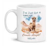 Tazze Di Caffè Stampata Tazza Da Caffe Heartfelt I'Ve Just Got Thing For Camels Alright Moderne Ceramica Mugs Per Festa Festa Della Mamma Papà 330Ml