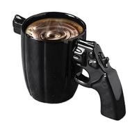 Tazze di caffè uniche, tazza da caffè in ceramica 330 ml novità tazza per pistola revolver 4x6.7 Milk da tè tazze uniche Regali per uomini, amico, decorazione per la casa