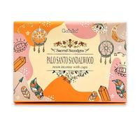 Tazze di carbone con 5 g di resina di incenso - Fragranza Palo Santo Sandalwood - 1 confezione da 6 unità