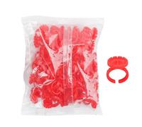 Tazze di colla per ciglia | 100 pz. Tazze di colla regolabili per estensione ciglia | Supporto per colla portatile per nail art pittura rossetto, bicchieri di colla