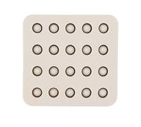 Tazze di innesto regina in cera in silicone apicoltura api di api della regina tazze che rendono la muffa adatta per gli apicoltori della regina (4 file 96x92x14mm)