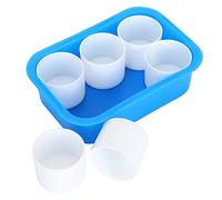 Tazze di miscelazione della vernice contenitore contenitori in plastica per la vernice che mescola la vernice per artisti stoccaggio ideale per le aula 6pcs