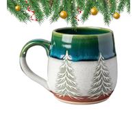 Tazze di Natale - Tazza da caffè in scatola regalo di presentazione | Bicchieri da latte modello albero resina tazze da caffè | per donne, uomini, bambini, amici, mamma, signora, cucina, vacanze