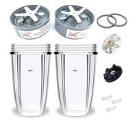 Tazze Di Ricambio For Lame Di Estrazione, Compatibili Con NutriBullet, Accessori For Frullatori Serie 600W / 900W