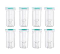 Tazze di stoccaggio della vernice con coperchio contenitori di tenuta Piccolo contenitore Set di sacchetti di immagazzinaggio portatile per la pittura Non Spill tazza di miscelazione