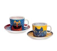 TAZZE EGAN CAPPUCINO LAUREL BURCH SET DA 2