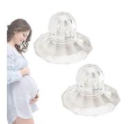 Tazze flessibili, 1 paio di dispositivi di aspirazione per capezzoli portatili, correttore per capezzoli invertiti, capezzoli flessibili in silicone per capezzoli, seno a ventosa per capezzoli,