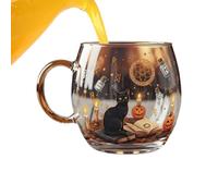 Tazze Halloween | Contenitore Portabevande Centrotavola | Bicchieri in per Caffè a Tema del Percorso Infestato | per uso con Latte, Acqua Ghiacciata, Succo, Caffè Latte, Tè, Birra, Ristorante, Fattori