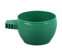 Tazze in gabbia per mangiatoia per mangiatoia per la cittadinanza di piccione addensata rotonda per tutte le dimensioni come pappagalli e piccioni, con una comoda facile da (105-145mm / 4.1-5.7in)