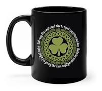 Tazze Irish Blessing Knot 4 Leaves Shamrock - St. Patrick'S Day Con Manico Tazze Colazione Colorata Tazza In Porcellana Per Thè Quotidiano Latte