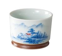 Tazze Matcha Set da tè in ceramica Tazza da tè Tazza for ospite personale Tazza singola Tazza da tè Studio Piccola tazza da tè cinese fatta a mano Set Da Tè Con Infusore
