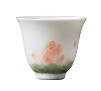Tazze Matcha Tazza da tè for ufficio Tazza da tè in loto dipinta a mano Set da tè in ceramica Kung Fu Tazza for l'ospite Bere il tè personale Set Da Tè Con Infusore