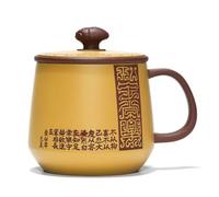 Tazze Matcha Tazza da ufficio da uomo con coperchio Tazza da sabbia viola Tazza da tè fatta a mano Set da tè Kung Fu for feste in casa Set Da Tè Con Infusore