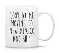Tazze Moving To New Mexico - Moving To New Mexico Colorata Tazze Colazione Resistenti Tazza In Porcellana Per Moglie Thè Latte