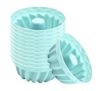 Tazze muffin silicone per cottura - Cupcake Cottura | pirottini Cupcake | per pasticceria riutilizzabili antiaderenti, 12 pezzi