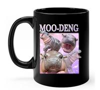 Tazze Mug Baby Hippo Moo Deng Con Manico Tazze Da Caffè Colorata Tazza In Porcellana Per Fidanzata Home Anniversario