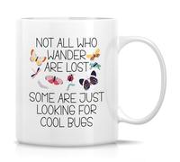 Tazze Mug Bugs Lover Not All Who Wander Are Lost Bugs Con Manico Tazze Da Tè In Ceramica Antimacchia Tazza In Porcellana Per Thè Anniversario Home