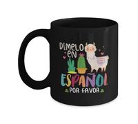 Tazze Mug Dimelo En Espanol Por Favor Learning Student Durevole Tazze Con Manici Tazza Colazione Porcellana Per Quotidiano Fidanzata Latte