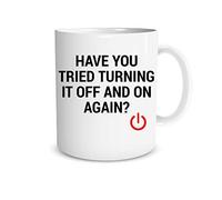 Tazze Mug Have You Tried Turning It Off And On Again? Colorata Tazze Caffe Antimacchia Tazza In Porcellana Per Moglie Latte Caffe