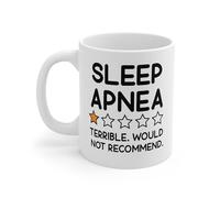 Tazze Mug Sleep Apnea One Zero Star Review Terrible Would Not Recommend Statement Tazze Colazione Antimacchia Tazza In Porcellana Per Moglie Latte Thè