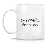 Tazze Mug Spanish Language Cher Typography En Español Por Favor Statement Tazze Da Caffè Retrò Tazza In Porcellana Per Caffe Quotidiano Latte