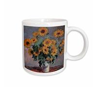 Tazze Mug Sunflowers By Claude Monet Impressionist Still Life Durevole Tazza In Ceramica Con Manico Tazza Colazione Porcellana Per Caffe Quotidiano Moglie