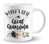 Tazze Mug World'S Best Great Grandma Durevole Tazze Da Caffè In Ceramica Con Manico Tazza Da Tè Per Moglie Caffe Latte