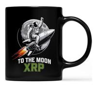 Tazze Mug Xrp To The Moon Ripple Cryptocurrency Moderne Tazze Colazione Divertente Mug In Porcellana Per Moglie Fidanzata Latte