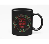 Tazze O Come Let Us Adore And Wreath Statement Tazze Caffe Divertente Tazza Da Tè Per Caffe Anniversario Moglie