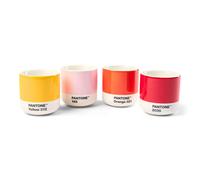 TAZZE PANTONE LATTE THERMO MUG GIFTBOX SET OF 4 ART. 101021001 COPENHAGEN DESIGN