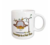 Tazze Partridge In A Pear Tree Colorata Tazze Mug Retrò Tazza In Porcellana Per Thè Caffe Anniversario