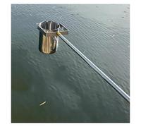 Tazze per campionamento d'acqua portatili in acciaio inox con asta telescopica, 17/1005,5 ml, palo campionatore liquido per lago, fiume, pozzo e serbatoio, ideale per il campionamento di fanghi