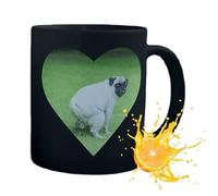 Tazze per cani per gli amanti dei cani, per cani divertente, in ceramica di novità del cane di caca, Tazze di novità per microonde da 12,34 oz per la mamma