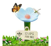 Tazze per irrigazione a di farfalla, stazione di irrigazione per a di , mangiatoia per , impollinatori per fattoria, , patio, giardino all'aperto