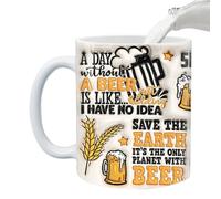 Tazze per la Festa del Papà | Tazza Ceramica 3D Regalo Festa del Papà | per Bevande Tè Whiskey Birra,Supporto Scrivania Libreria Picnic Vacanza Famiglia