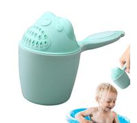 Tazze per risciacquo shampoo per bambini - Sciacquatrice a cascata creativa per cartoni animati, brocca per il bagnetto, tazza per il lavaggio dei capelli con protezione per gli occhi con manico