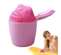Tazze per risciacquo shampoo per bambini - Sciacquatrice a cascata creativa per cartoni animati, brocca per il bagnetto, tazza per il lavaggio dei capelli con protezione per gli occhi con manico