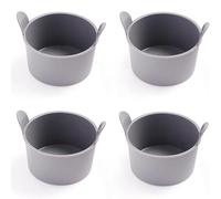 Tazze per uova in camicia, tazze per uova in camicia. di silicio. Tazze per uova in camicia con cannuccia per uova in silicone tipo 4 pezzi, cuociuova in camicia, forno a microonde, forno a