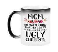 Tazze Personalizzate - Tazza Divertente Cambiamento Calore | Tazza Magica Da 300 Ml Per Il Caffè | Tazze Magiche Cambiate Colore | Tazza Di Ceramica Di Novità Per Mamma, Donne, Ta