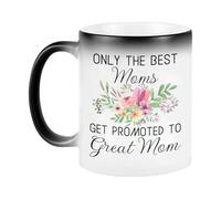 Tazze personalizzate - Tazza divertente con cambio di calore | 300 ml tazza per caffè | tazza cambia colore | tazza in ceramica per mamma e donna, tazza unica per figlia